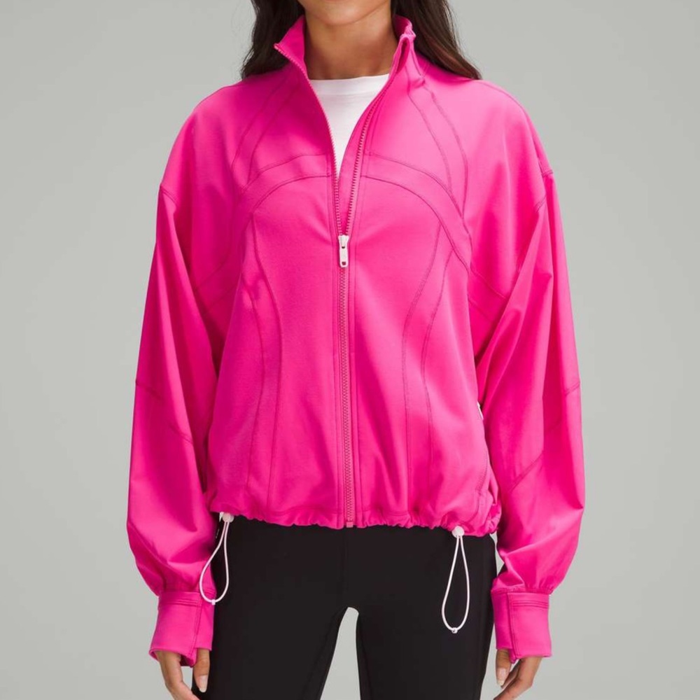 NWT Lululemon Define Jacket Loose Fit sz6 Sonic Pink
